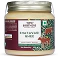 TWO BROTHERS ORGANIC FARMS Amorearth Natural A2 Cultured Shatavari Ghee, Desi Gir Cow, Cultured And Handmade 250 ml (Pack Of 1)