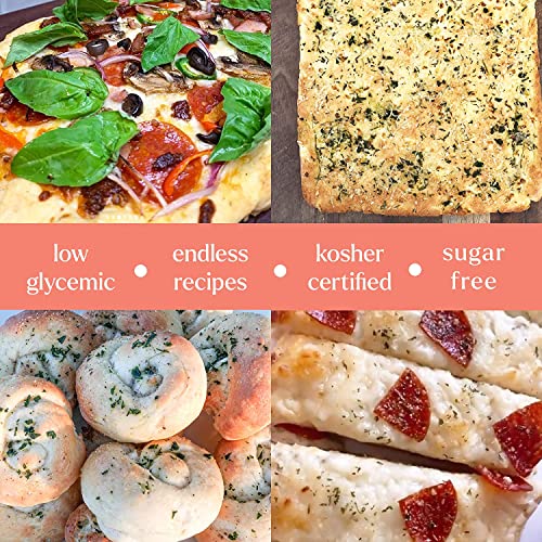 Keto Pizza Crust Zero Carb Mix Keto and Gluten Free Pizza Baking Mix