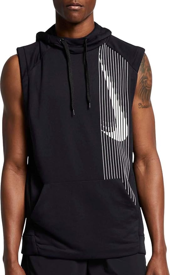 dri fit sleeveless hoodie