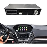 Carplay Adapter for Acura Upgraded Accessories Wireless CarPlay & Android Auto Receiver, Upgrade Kit fits ILX MDX RDX TLX RLX
