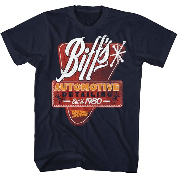 Back To The Future 'Back To The Neon' Mens Graphic T-Shirt – Regular Fit