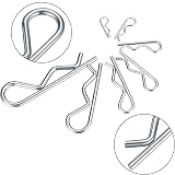 Jttxiu Cotter Pins Assortment Kit 100 Pcs Stainless Steel R Clips view 4