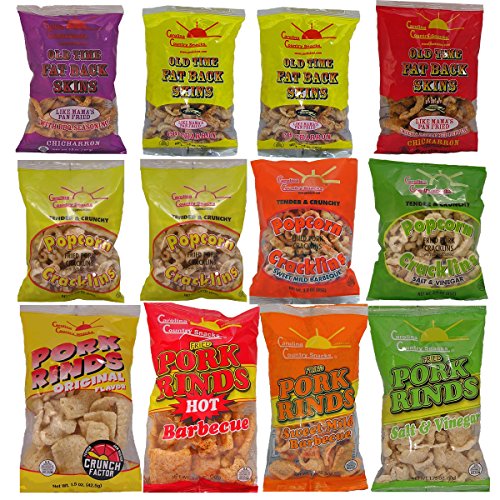 UPC 720189914690, Low Carbohydrate Pork Rind Sampler 12 Pack