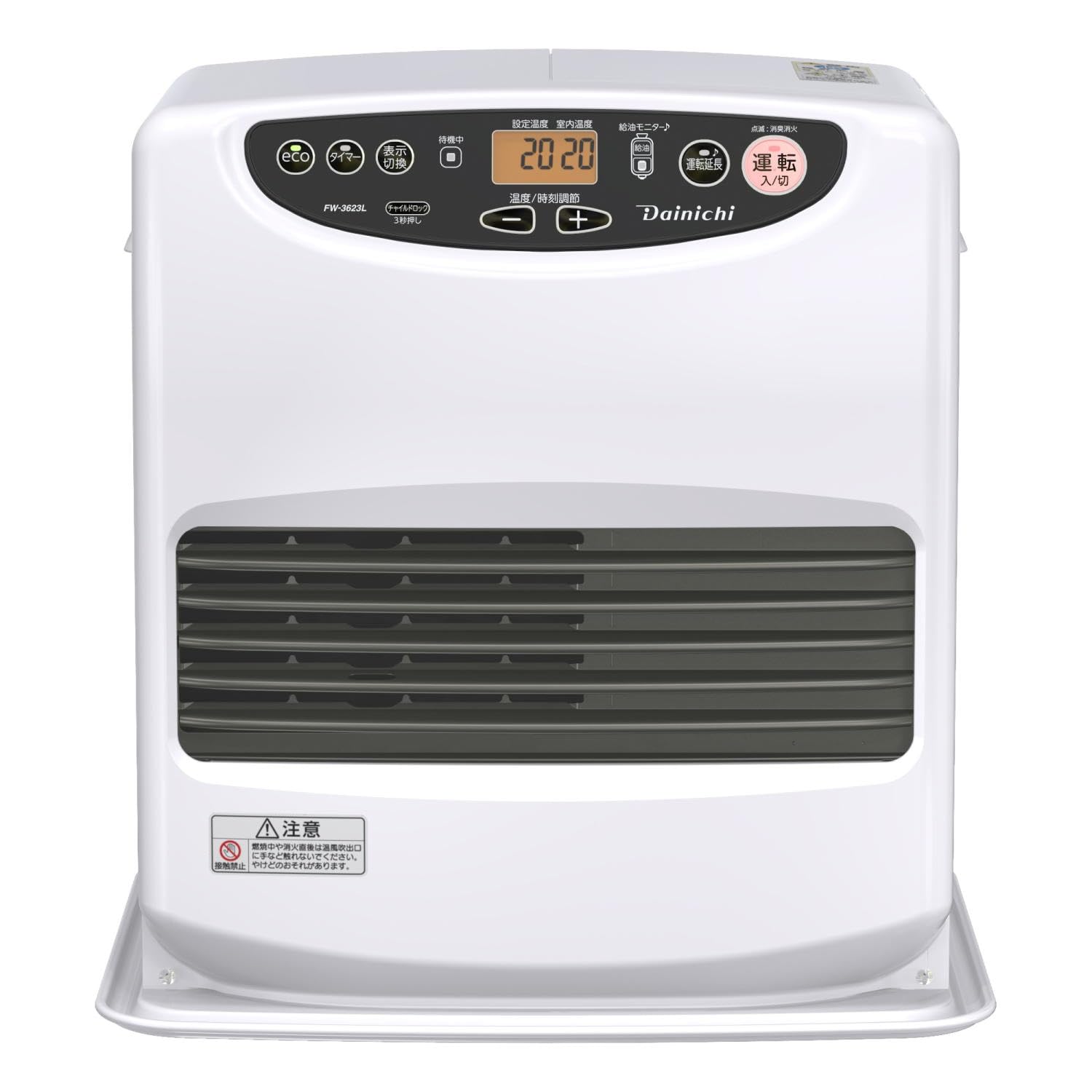 ダイニチ(Dainichi) 石油ファンヒーター (木造10畳まで/コンクリート13畳まで) Lタイプ ム-ンホワイト FW-3623L-W商品画像