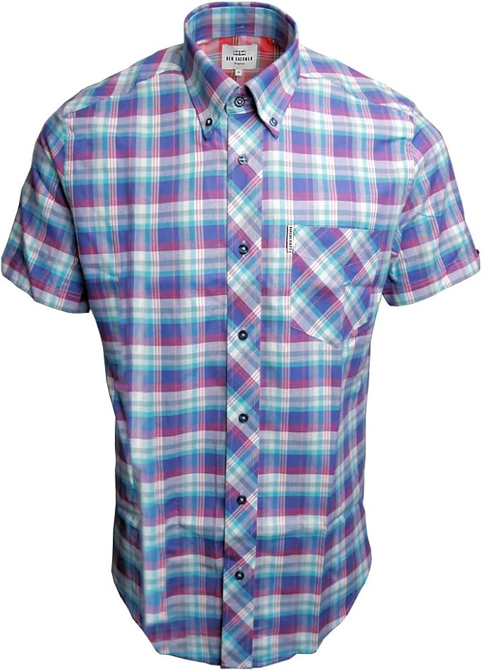 ben sherman button down short sleeve