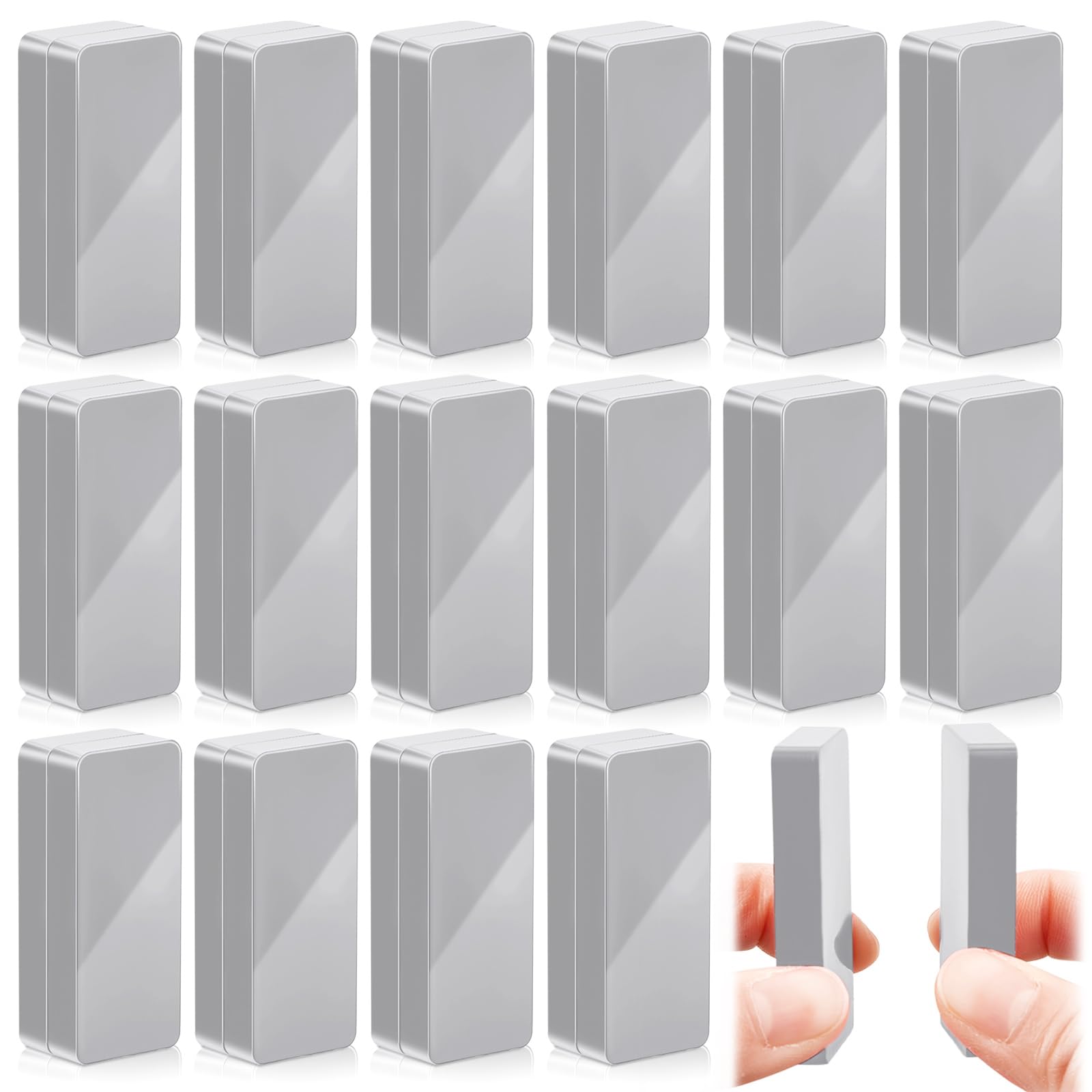 Photo 1 of Copkim 32 Pieces Outdoor Curtain Weights Waterproof Magnetic Drapery Weights for Home Decor Bathroom, Shower, Liner, Flags Tablecloth to Stop Wind (Gray)