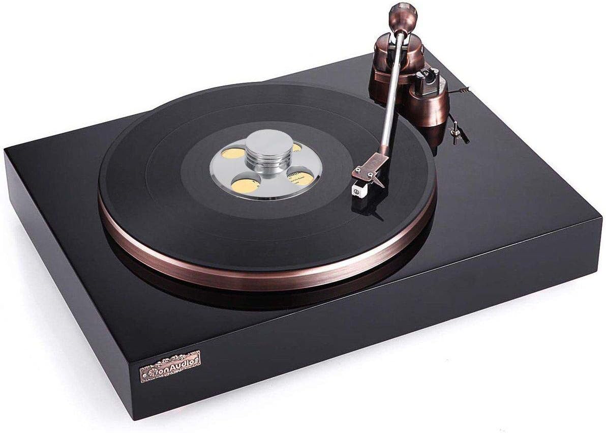 DollaTek LP Turntables Metal Copper 320g Disc Stabilizer Record Weight/HiFi - Silver - Image 5