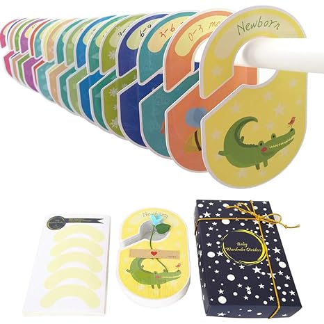 Buy Mobu Baby Closet Dividers Luxury Set 24 Pcs Baby Wardrobe