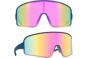 MAXJULI Polarized Sunglasses for Men Women, Windproof Outdoor Sports Cycling Running UV400 Protection Sun Glasses 8121