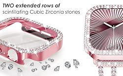 Wingle 2 Pack Bling Case for Apple Watch Series 10