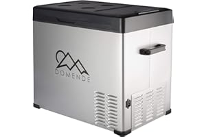 DONMENDE Domende 12 volt Refrigerator 54qt Portable Freezer Electric Cooler Compressor Car Fridge for Car Truck Vehicle RV Boat Outdoor and Home use 12/24V DC and 90-250 AC,Cooling to -4F