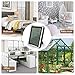 BENGOO Home Humidity Monitor Indoor Hygrometer Thermometer Stand/Wall Mount with 4 inch Large, LCD Display for Baby Room Bedroom Office Greenhouse Warehouse