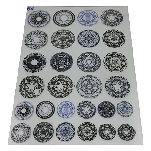 Lulu Cute レジン封入用 イラストシート 曼荼羅 魔法陣10 透明シート レジン シート 素材の買取価格 相場 高価買取なら買取一括比較のウリドキ