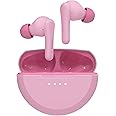 Belkin SoundForm Nano 2 Bluetooth Earbuds for Kids with Built-in Microphone, 28H Battery Life, Safe 85dB Volume, IPX5 Water Resistance - Kids Bluetooth Earbuds for iPhone, iPad, Galaxy, & More - Pink