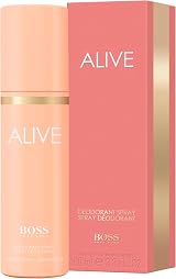 Hugo Boss BOSS Alive Deodorant Spray for Women 100ml Woody Fruity Fragrance view 2