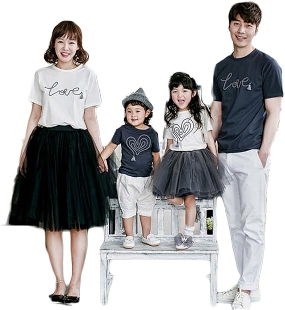 Amazon Co Jp Jutaopin 親子 お揃い Tシャツ 親子 ペアルック