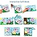 Vaitoys Best Baby Books Touch and Feel peek a Boo Cloth Books Early Learning Educational for Babies Toddler Toys for 6 to 12 Months and o 1 2 3 4 5 Year Old Boys Girls Soft Crinkle Books for Infants