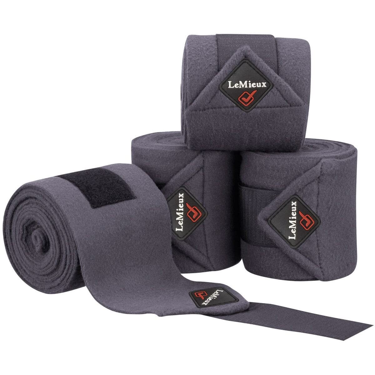 LeMieux Luxury Polo Bandages - Grey