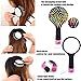 Hilinker Hair Brush - Detangle Hair Easily With No Pain - Good For Wet Or Dry Hair - Adults & Kids Rainbow (Black)