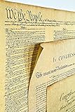 Historical Documents Declaration of Independence 23 X 29, Constitution of The U.S. 23 X 29, Bill of Rights 23 X 29 Posters Shipped in Mailing Tube
