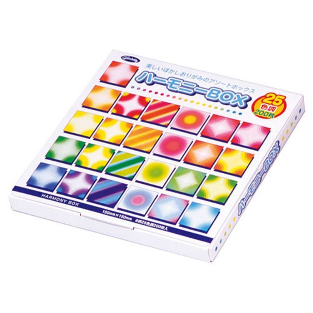 Aitoh Origami Paper Boxed Set x 5.875-inch 200 Sheets-Harmony