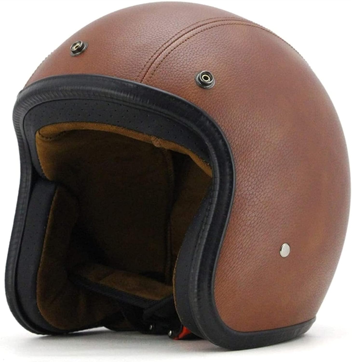 YCRCTC Retro Half Shell Helmet,Adult Motorcycle Half Helmet,DOT/ECE