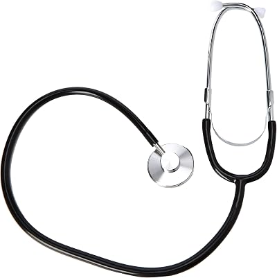 Timesco TD1-13-107 Ruby Stethoscope Black Single Head Diaphragm