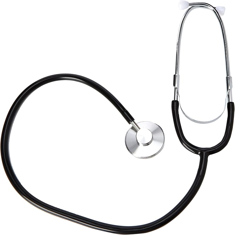 Timesco TD1-13-107 Ruby Stethoscope Black Single Head Diaphragm