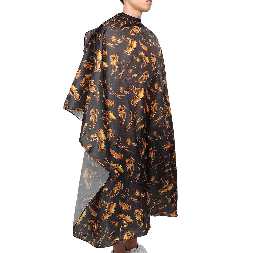 Waterproof Hairdressing Cape Apron, Stylish Printed Hair Cutting Cape Hair Styling Accessories for Barber Shop or Home Use