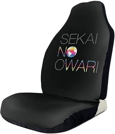 Amazon カーシートカバー Sekai No Owari 世界の終わり シート保護 フロント用 おしゃれ 可愛い 前席 後席適用 運転席 助手席 軽自動車 普通車用 カー用品 カーグッズ 車用品 車 リア 汚れ防止 オシャレ 取付け 取外し簡単 車 バイク 車 バイク