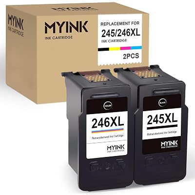 thumbnail image 2 of 4 Pack PG-245XL CL-246XL Ink Cartridge Combo For Canon PIXMA MG2520 TS3122 MX490 Printers 2 of 4