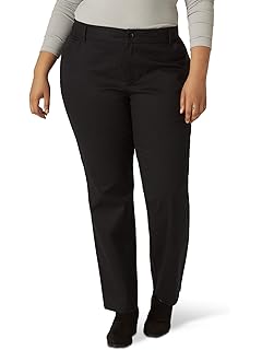 lee comfort waist pants plus size