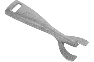 JOINPAYA Cast Iron BBQ Clamp with Coated Handle, Oven Pan Pot Clip for Grill and Steak Plate, Barbecue