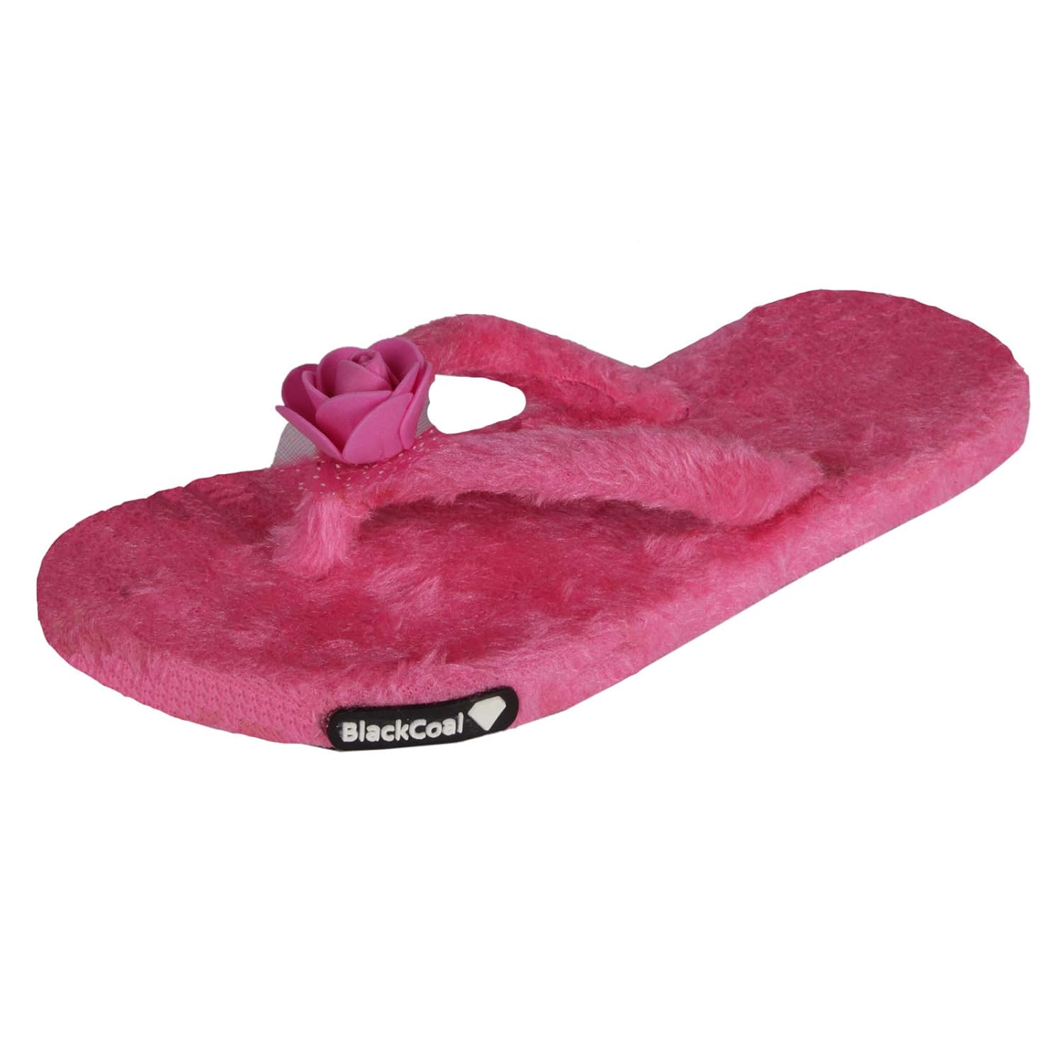 fur flip flops amazon