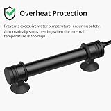NICREW 100W Submersible Aquarium Heater with External Controller 70 L view 4