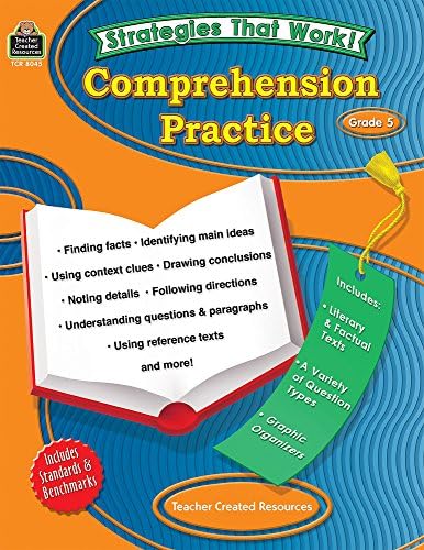 Strategies that Work: Comprehension Practice, Grade 5 Paperback – June 1, 2007