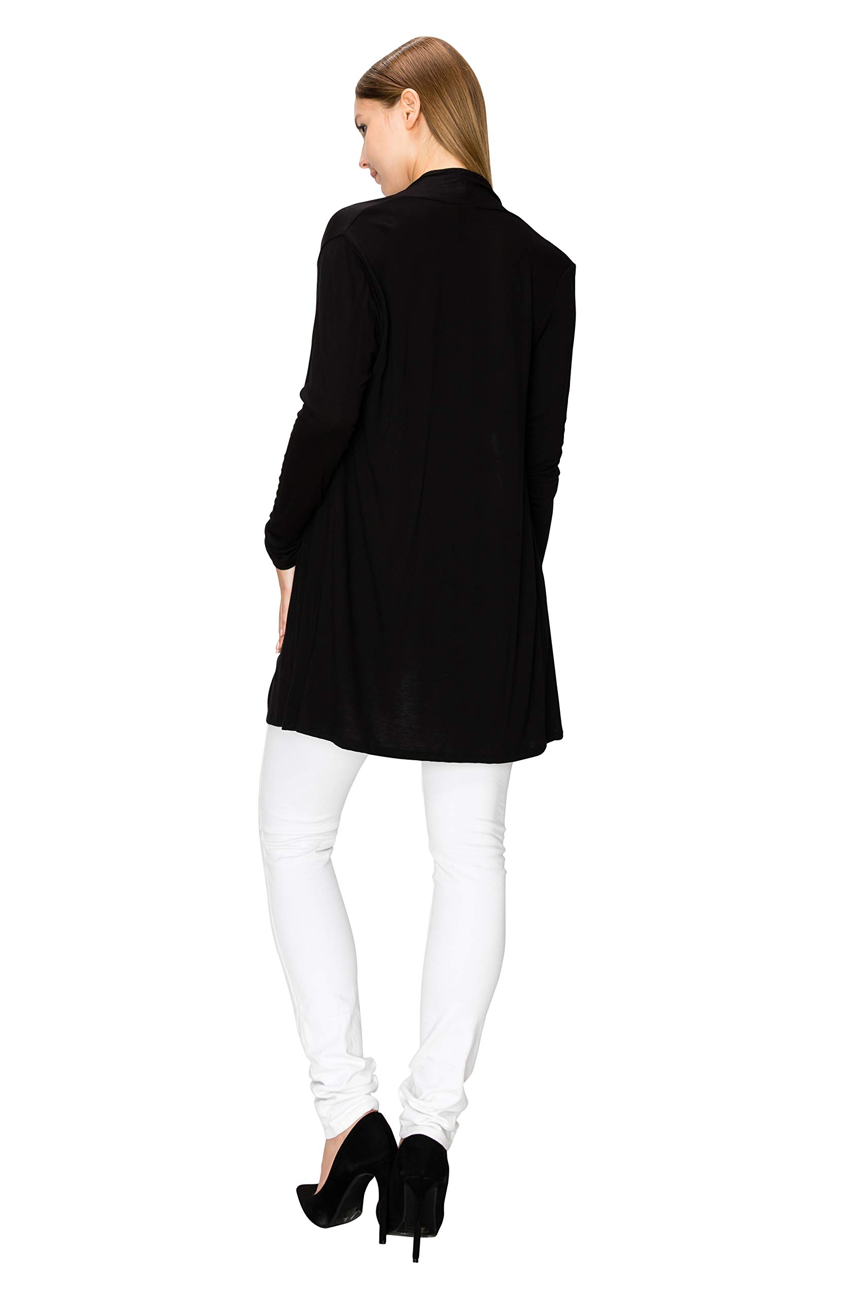 open front wrap cardigans