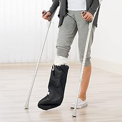 EDWERD Leg Cast Sock Cover for Calf Foot Ankle Toe