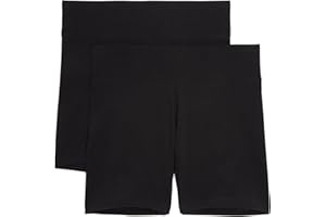 Jockey Womens 2 Pack 5'' Active Bike ShortsCasual Shorts