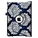 Fintie iPad Air 2 Case (2014 Release) - 360 Degree Rotating Stand Protective Case Smart Cover with Auto Sleep / Wake Feature for Apple iPad Air 2, Indigo Dreams