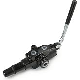 Hydraulic Log Splitter Valve 25GPM 3500 PSI with Auto Return Detent &ndash; Compatible with SpeeCo, Huskee, Oregon, MTD, Champion, Countyline &amp; More, 1/2&rdquo; Work Ports, 3/4&rdquo; Inlet, Heavy Duty Control Valve