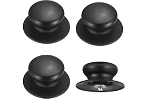 Knob Pot Lid,4Pcs Pot Lid Knobs,Universal Pot Lid Handle,Pot Top Knob Replacement,Replacement Knobs for Pot Lids,Non-Slip Pan