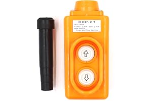 Baomain Up-Down Rain Proof Hoist Crane Pendant Pushbutton Switch COP-21