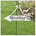 Lillian Rose Wedding Arrow Direction Double Sided Sign, 18-Inch by 5.25-Inch