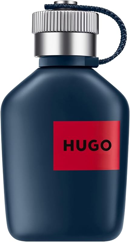 HUGO Jeans Eau de Toilette para Hombre | Fragancia masculina aromática fougère con notas de pomelo y menta piperita | 125 ml