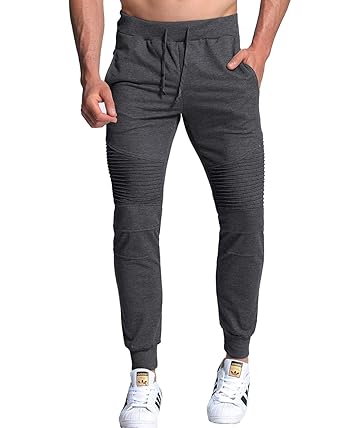 MODCHOK Herren Jogginghose Freizeithose Chino Sweathose Cargo Cargohose Tennishose Baumwolle Beinabschluss