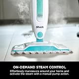 Shark Steam Mop Lightweight Hard Floor Steam Cleaner 375ml 2 Washable Pads UK view 3