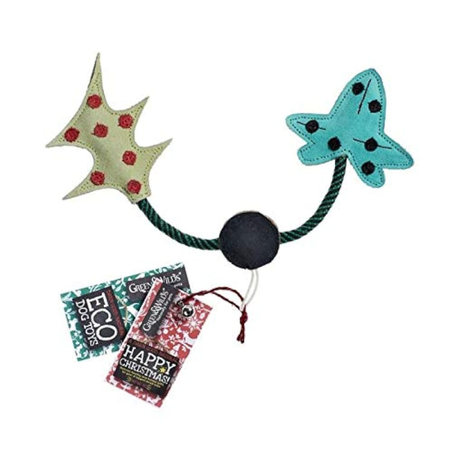 Green & Wilds - The Holly and the Ivy Eco Christmas Dog Toy