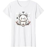 Aries Bear Cute Zodiac Sign Horoscope Birthday Idea T-Shirt