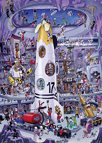 Heye Rocket Launch 1000 Piece Uli Oesterle Jigsaw Puzzle